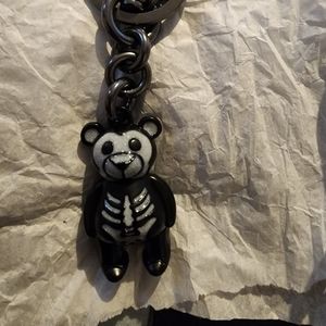 Coach skeleton teddy bear